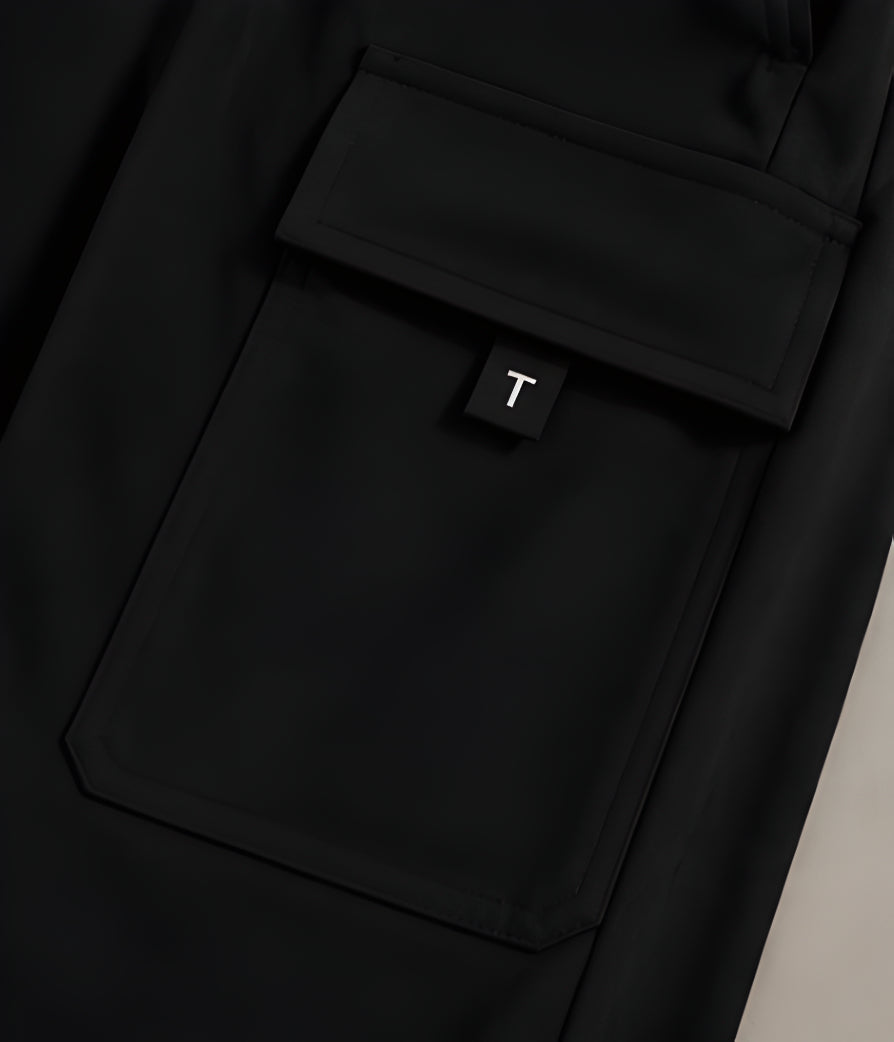 Apex Utility Cargo Pant - Black | Tarlano